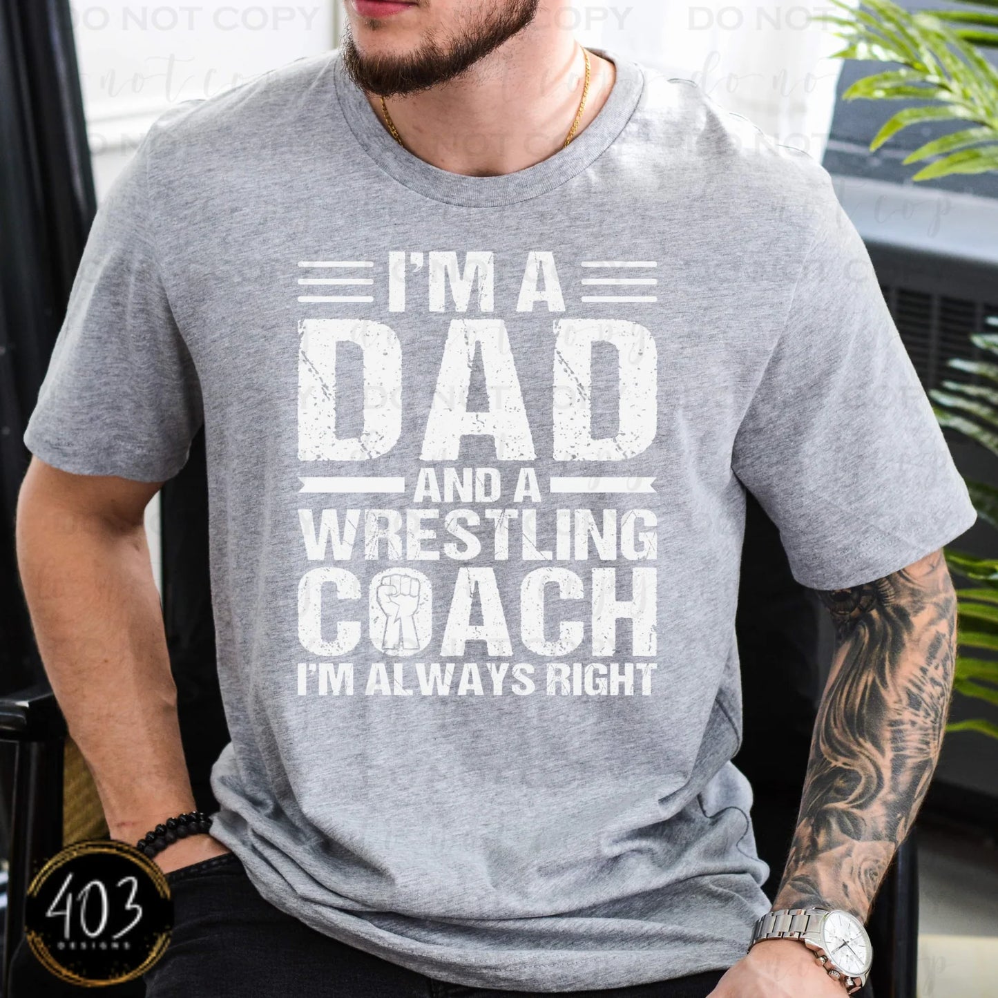 I’m a Dad & a Wrestling Coach
