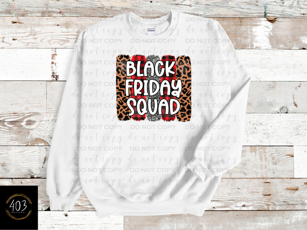 Black Friday Squad Brushstrokes