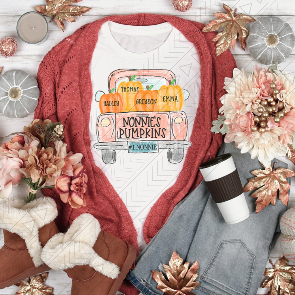 Truck of Pumpkins (custom)