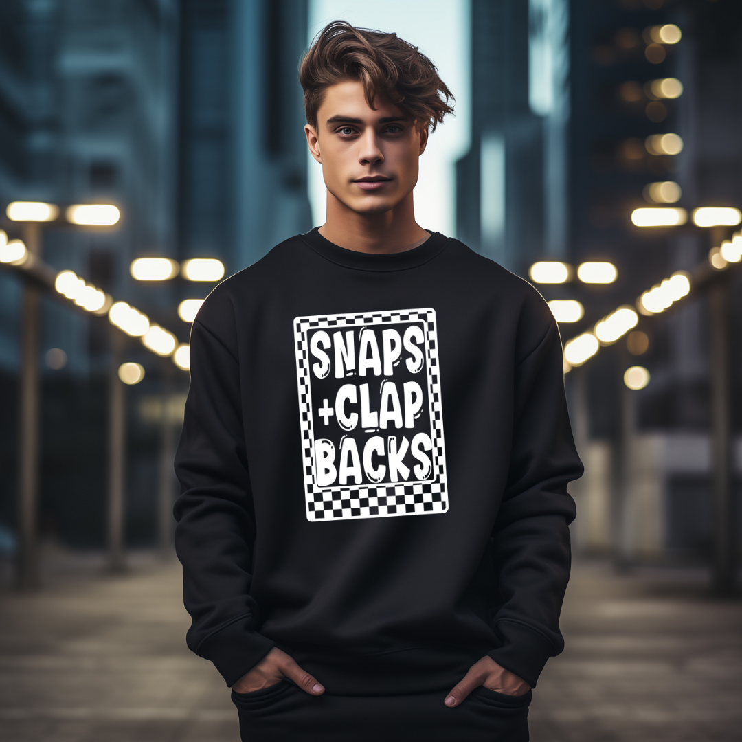 Snap + Clap Backs