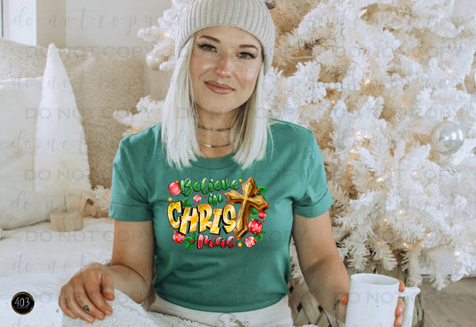 Believe in CHRISTmas