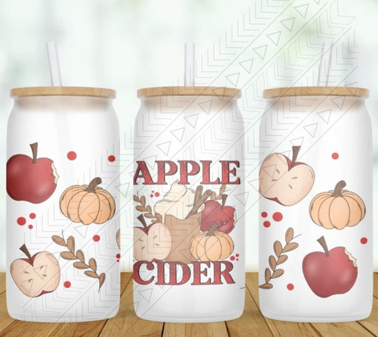 Apple Cider Glass Can