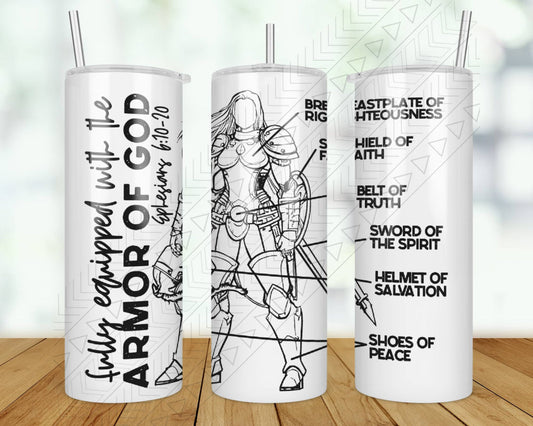 Armor Of God (female) Tumbler