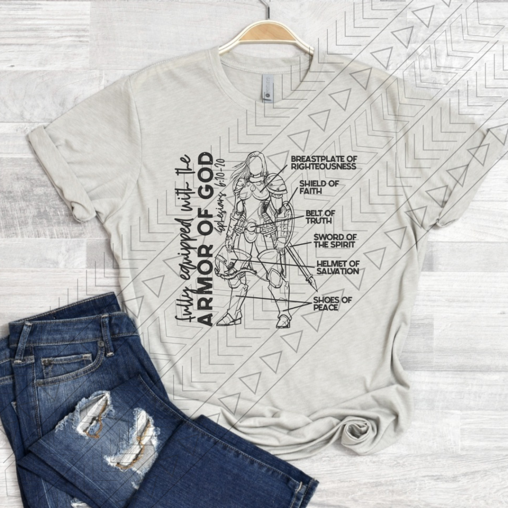 Armor Of God (male/female) tee