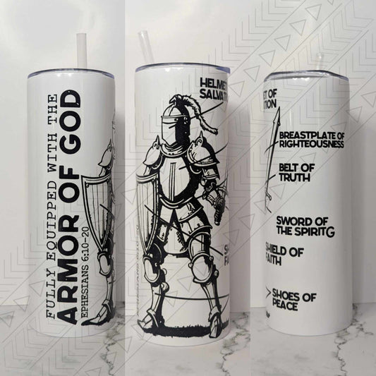 Armor Of God (male/female) Tumbler