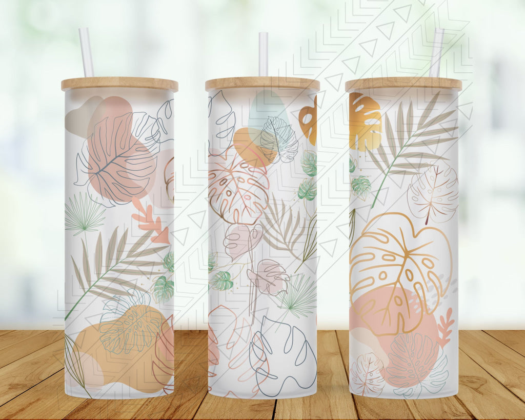 Boho Monstera Tumbler