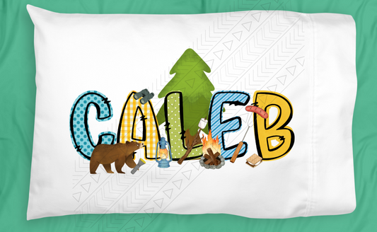 Camping Pillowcase