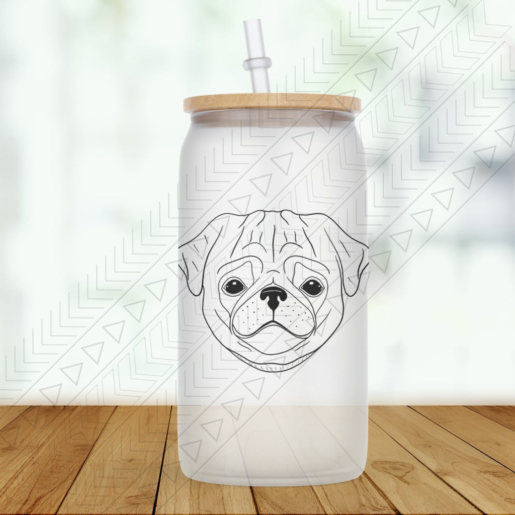 Dog Breed Glass(2 Dogs)