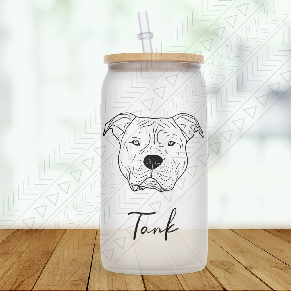 Dog Breed Glass(2 Dogs)