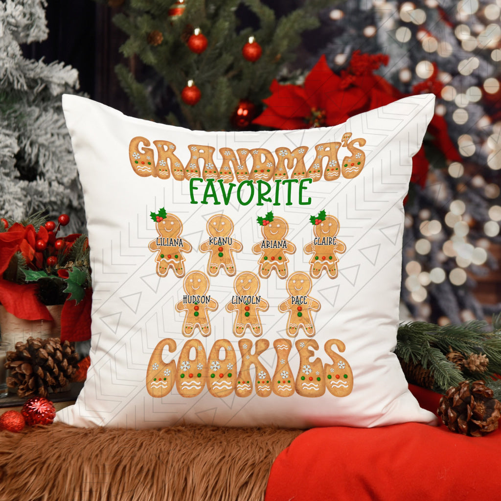 Favorite Cookies Pillow Cover