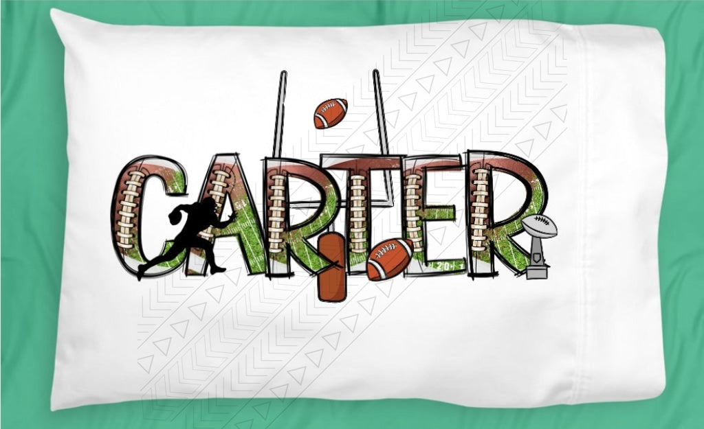 Football Pillowcase