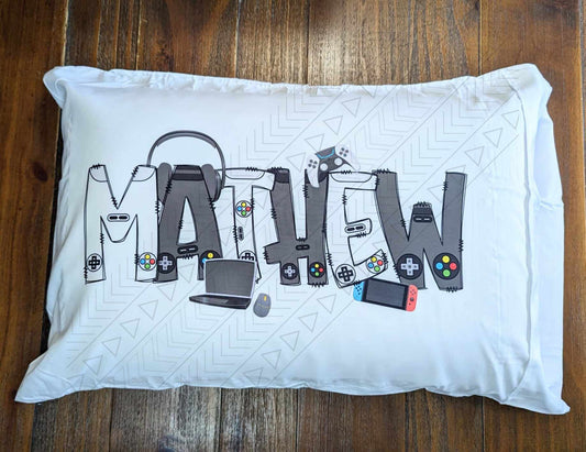 Gamer  Pillowcase