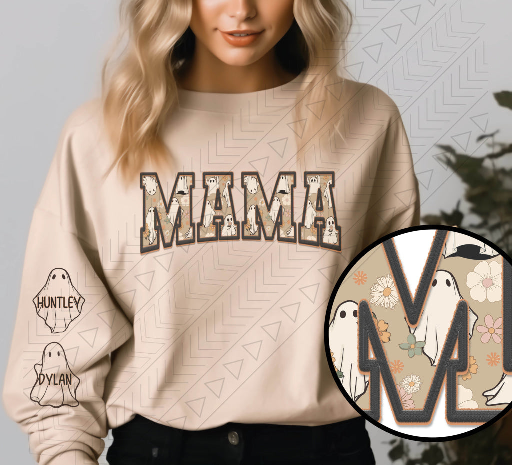 Ghost Mama Sweatshirt (custom)