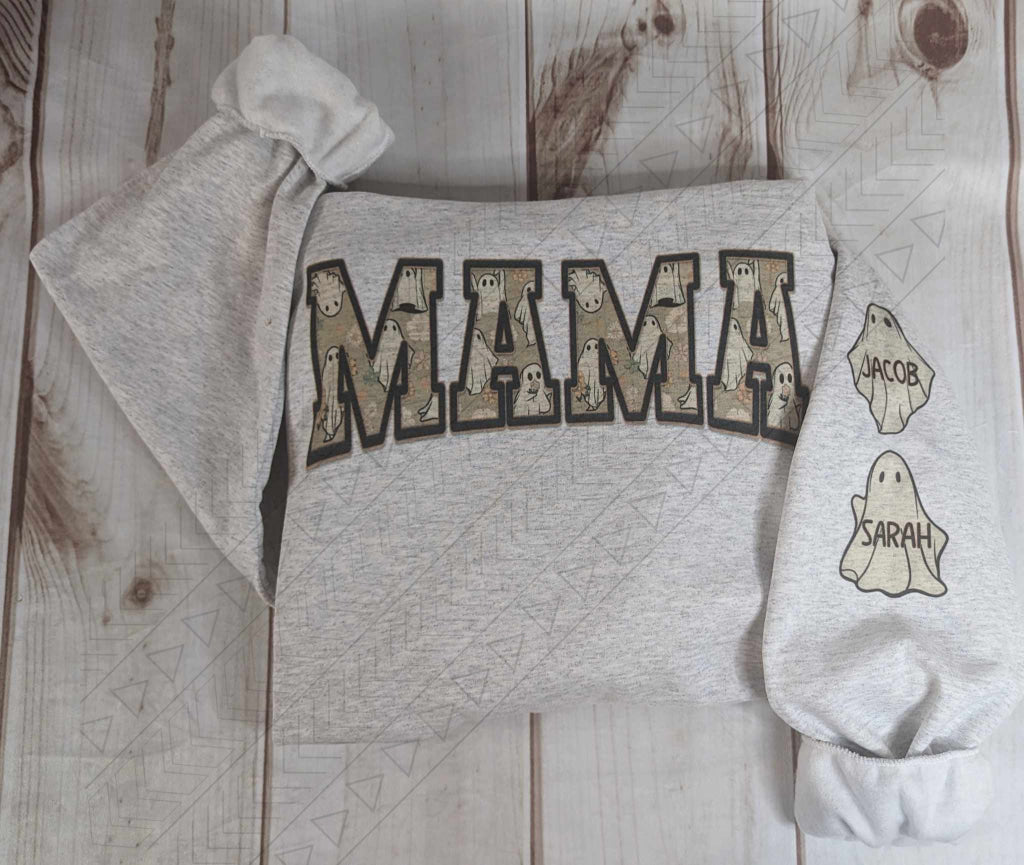 Ghost Mama Sweatshirt (custom)