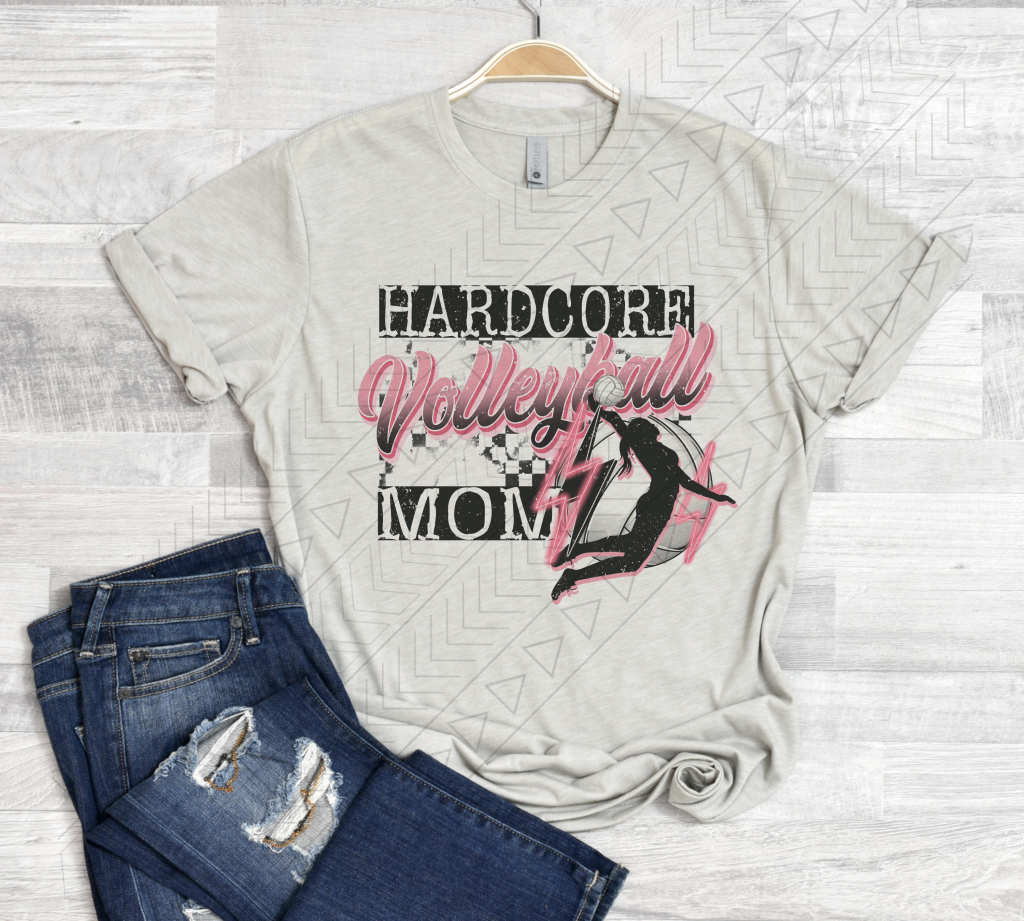 Hardcore Volleyball Mom