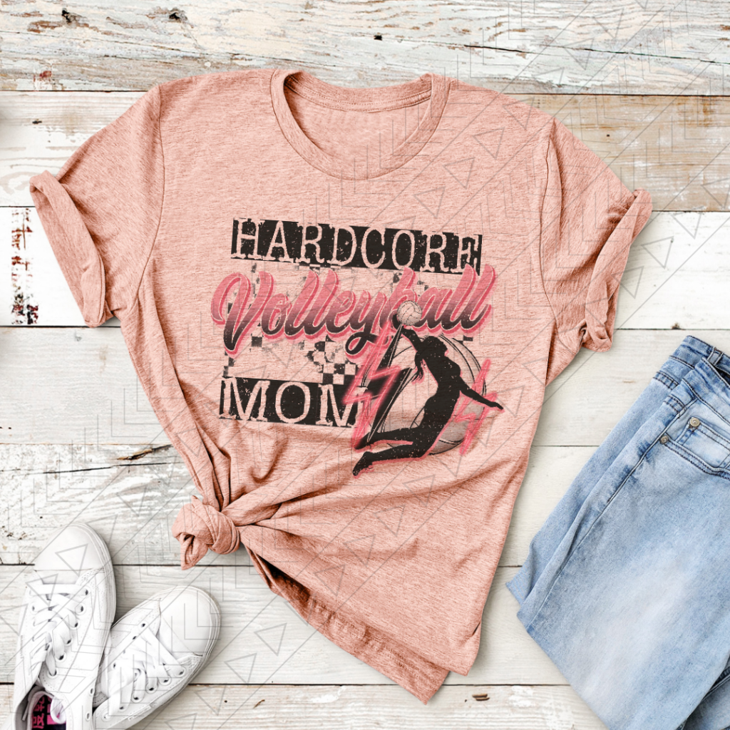 Hardcore Volleyball Mom