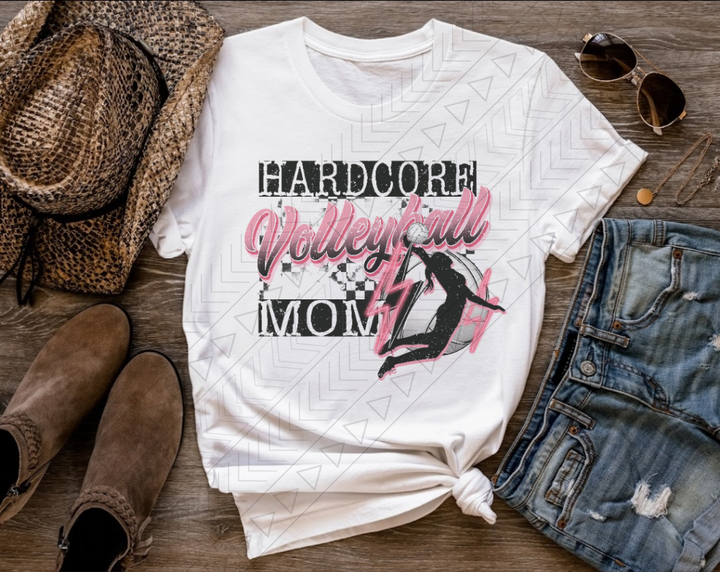 Hardcore Volleyball Mom