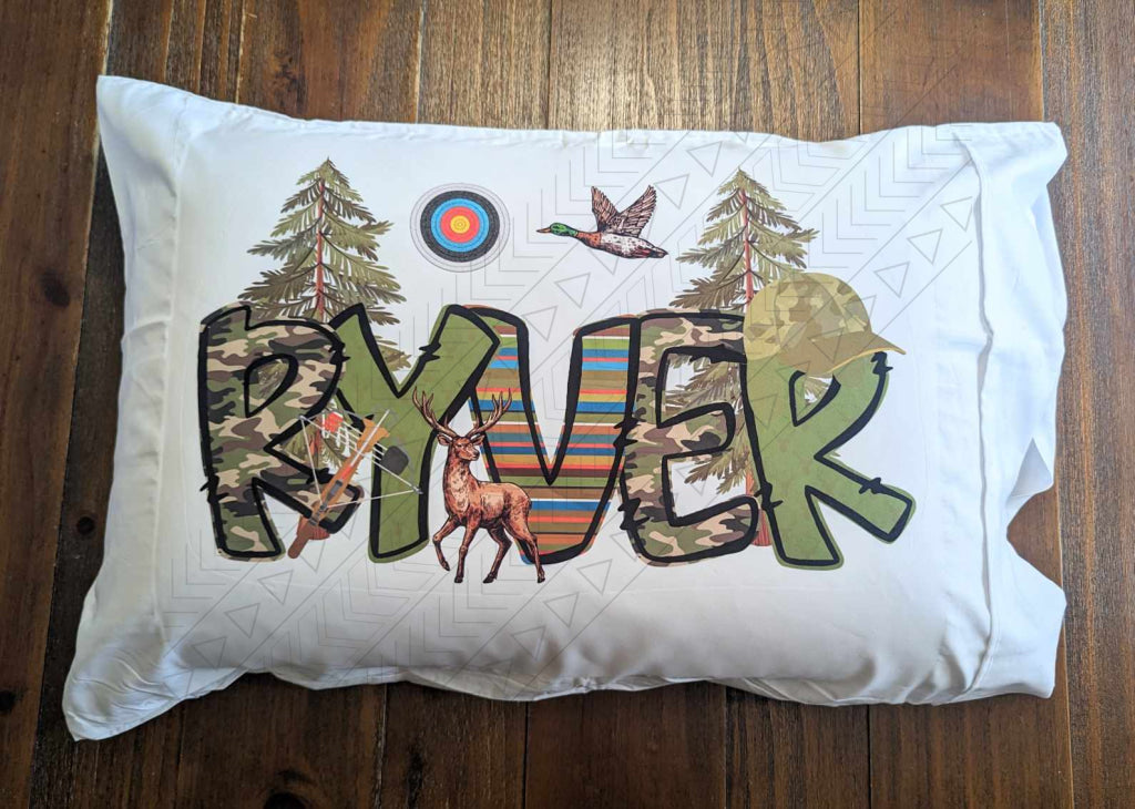 Hunting  Pillowcase