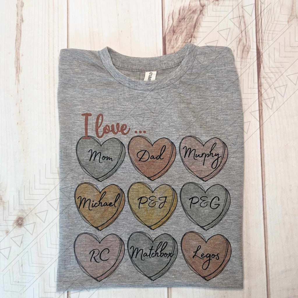 I love... (custom) Kids Tee