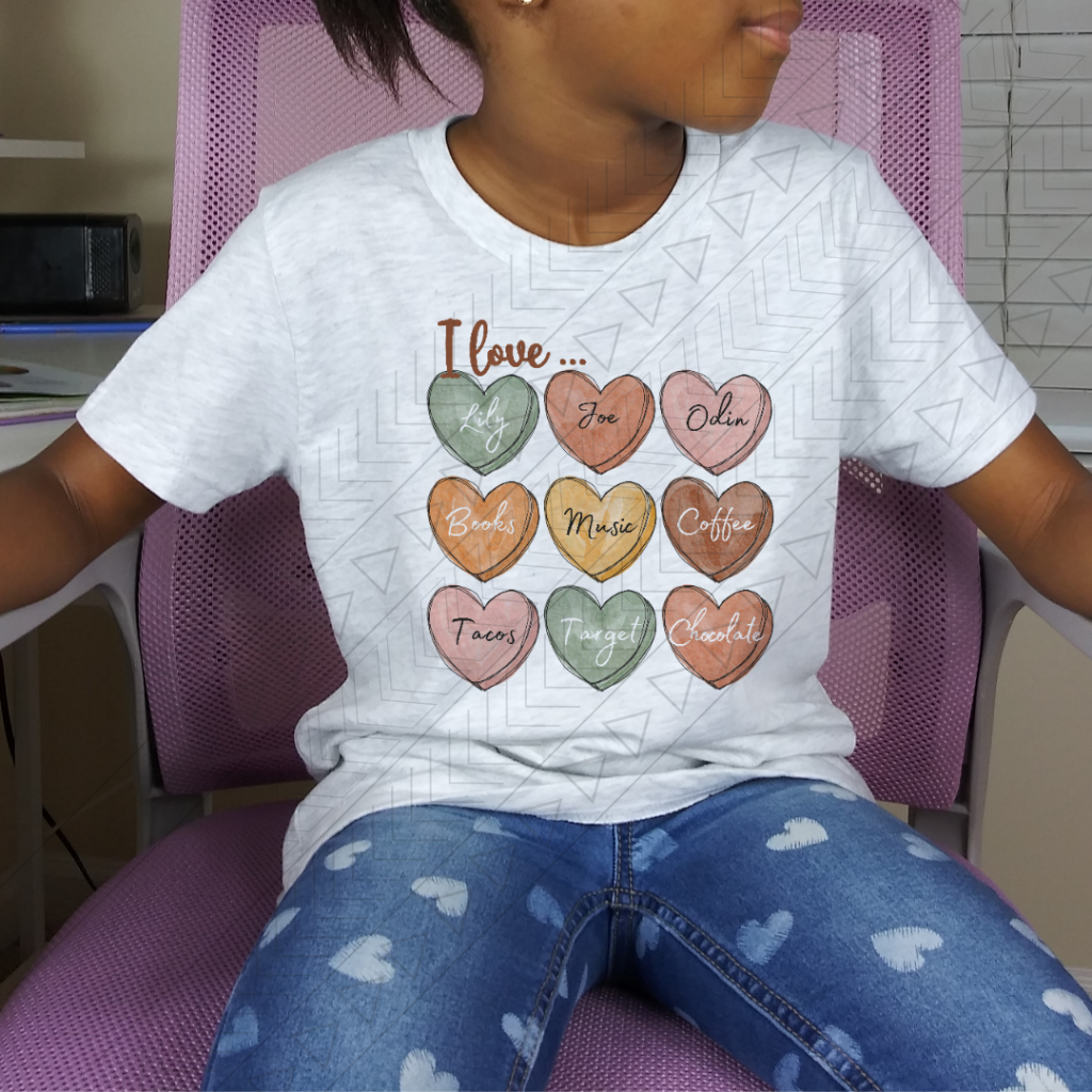 I love... (custom) Kids Tee