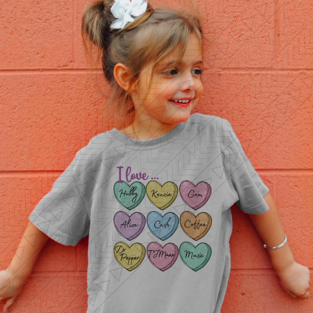 I love... (custom) Kids Tee