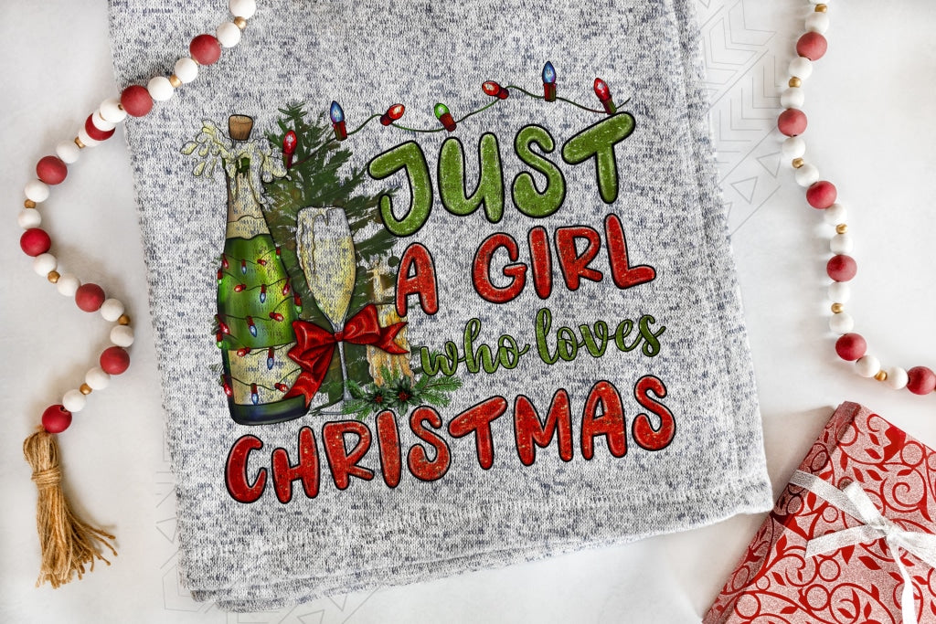 Loves Christmas Spirits Blanket