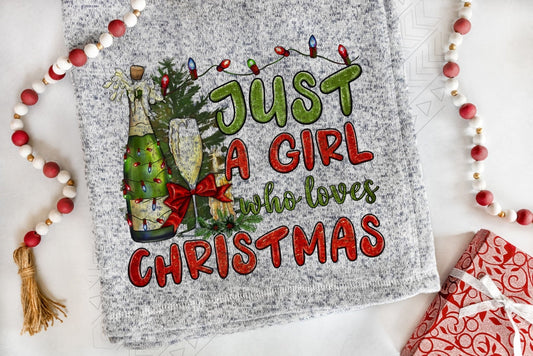 Loves Christmas Spirits Blanket