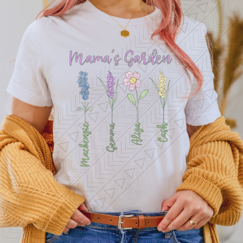 Mama's Garden Name Tee