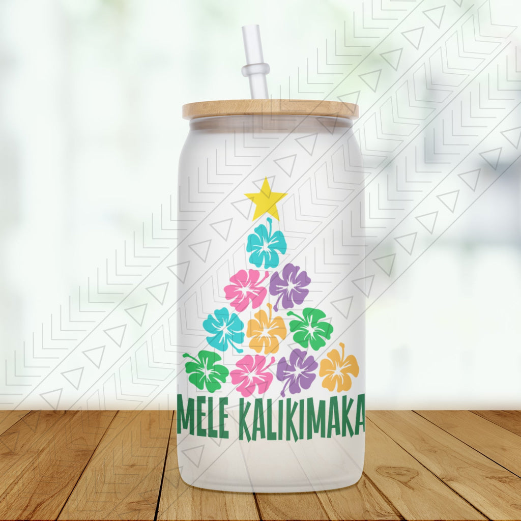 Mele Kalikimaka Floral Tree