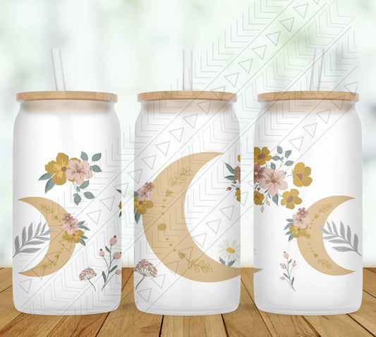 Moon Phase Floral