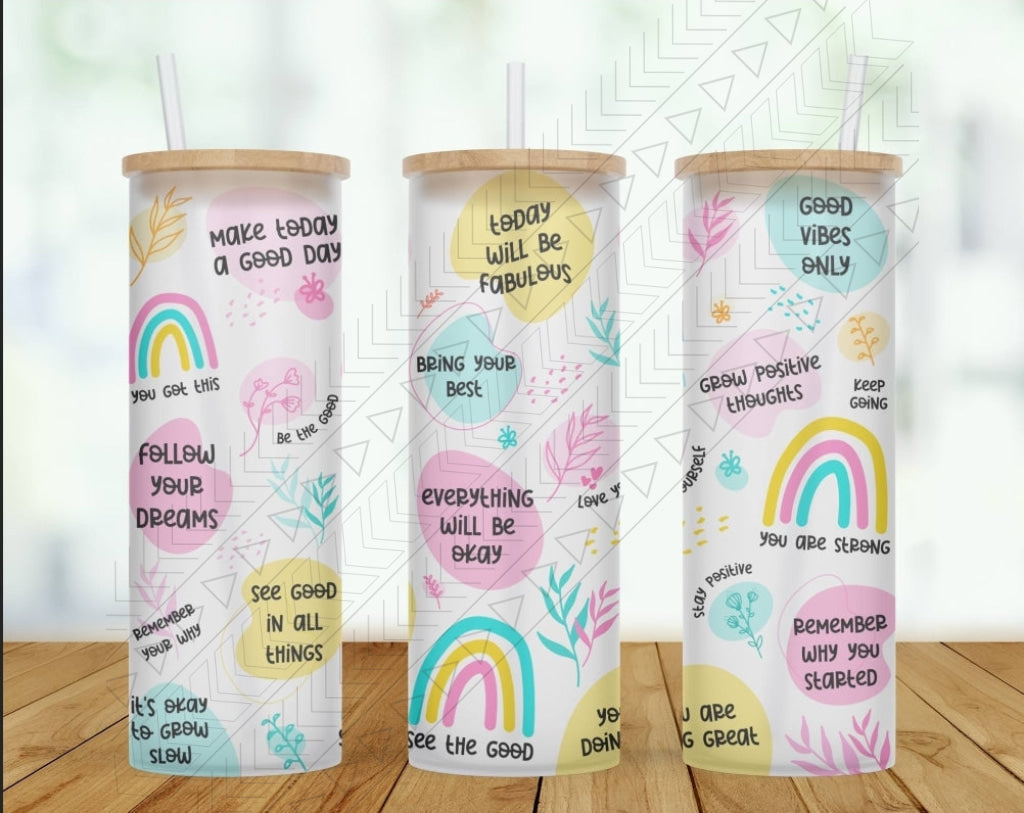 Motivational (colorful) Tumbler