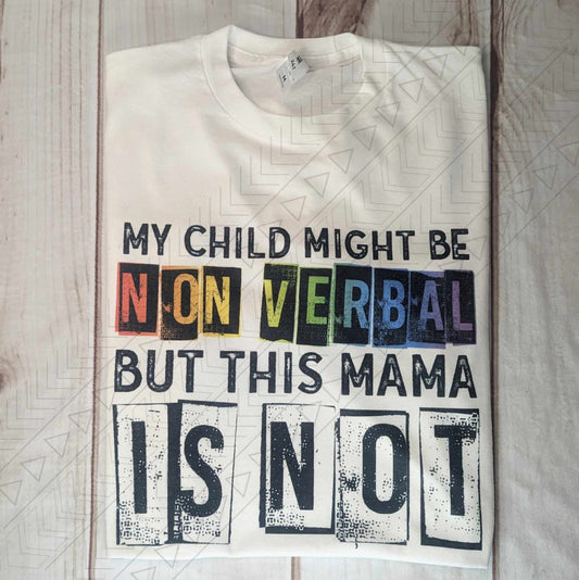 My Child Might Be Non Verbal