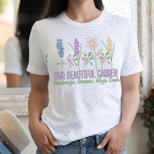 Our Beautiful Garden Name Tee