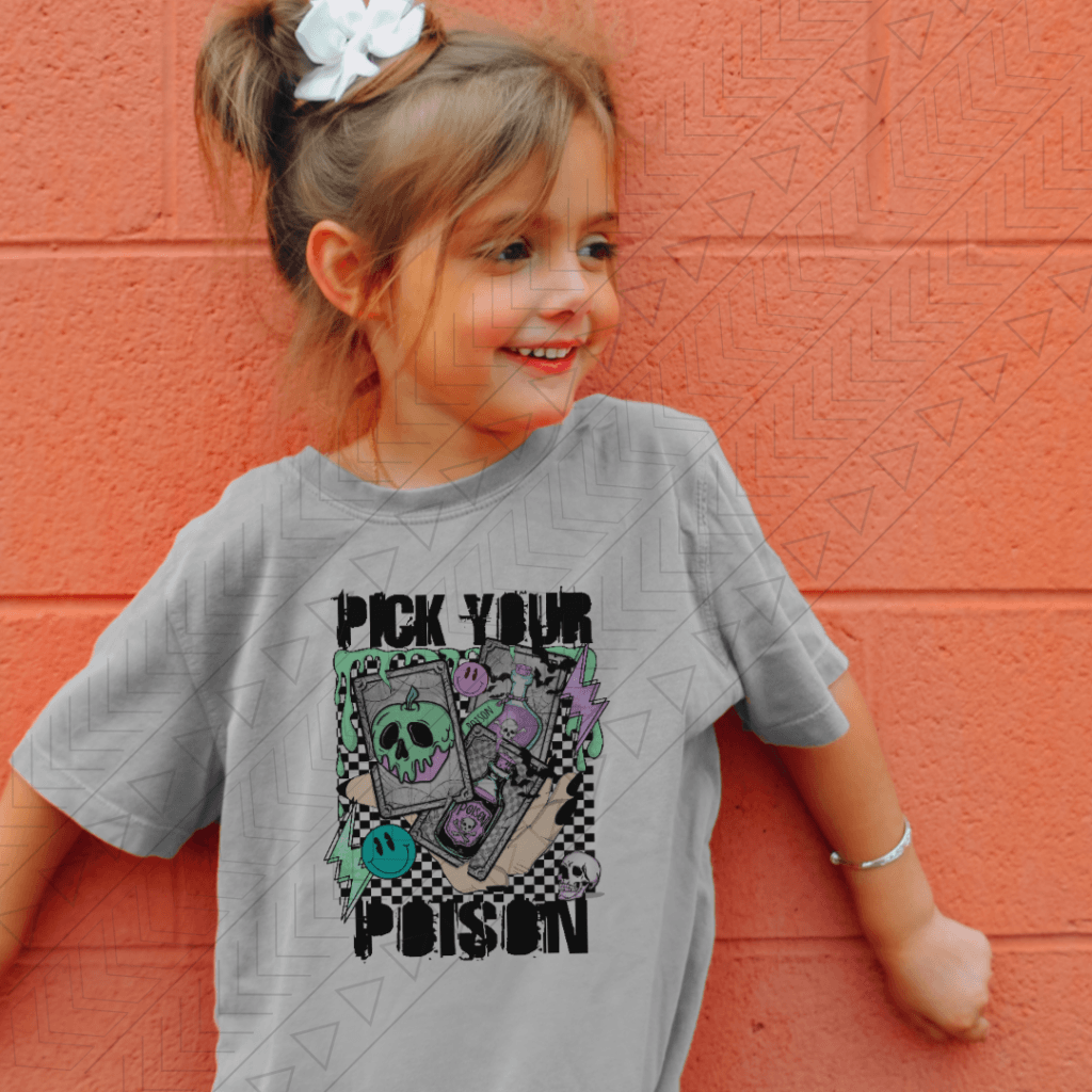 Pick Your Poison kids tee