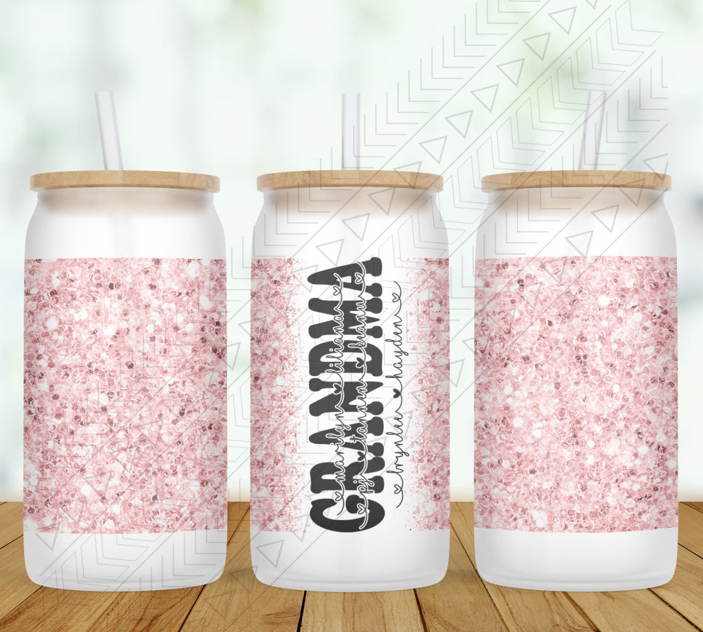 Pink Glitter Personalized