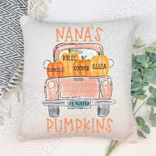 Pumpkins Pillow Cover