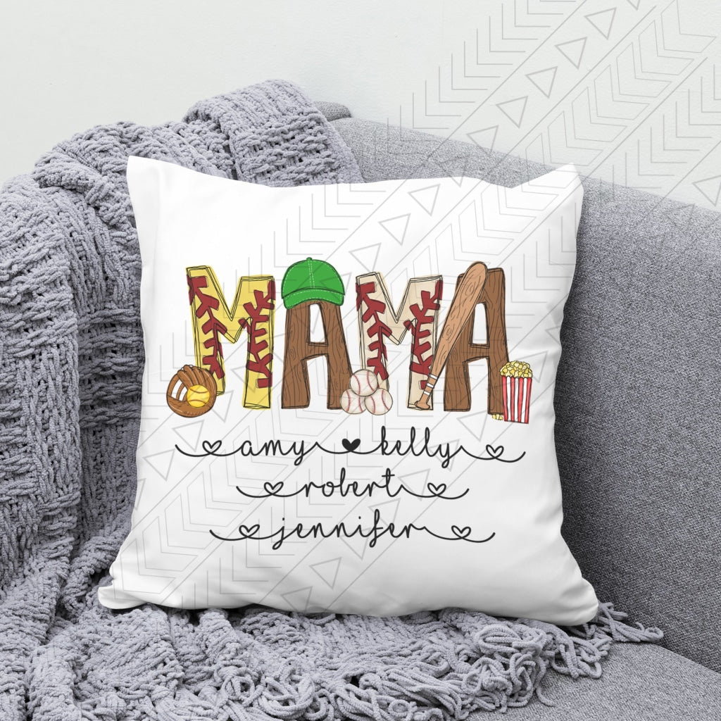 Sports mama Pillow Cover