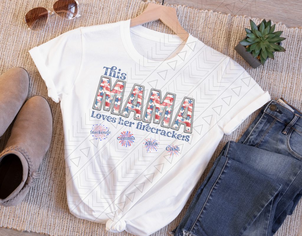 This Mama Loves Her Firecrackers Tee