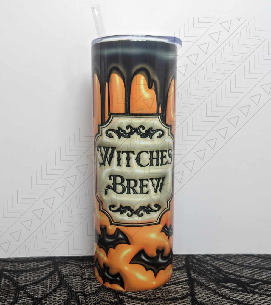 Witches Brew 3d Puff Tumbler